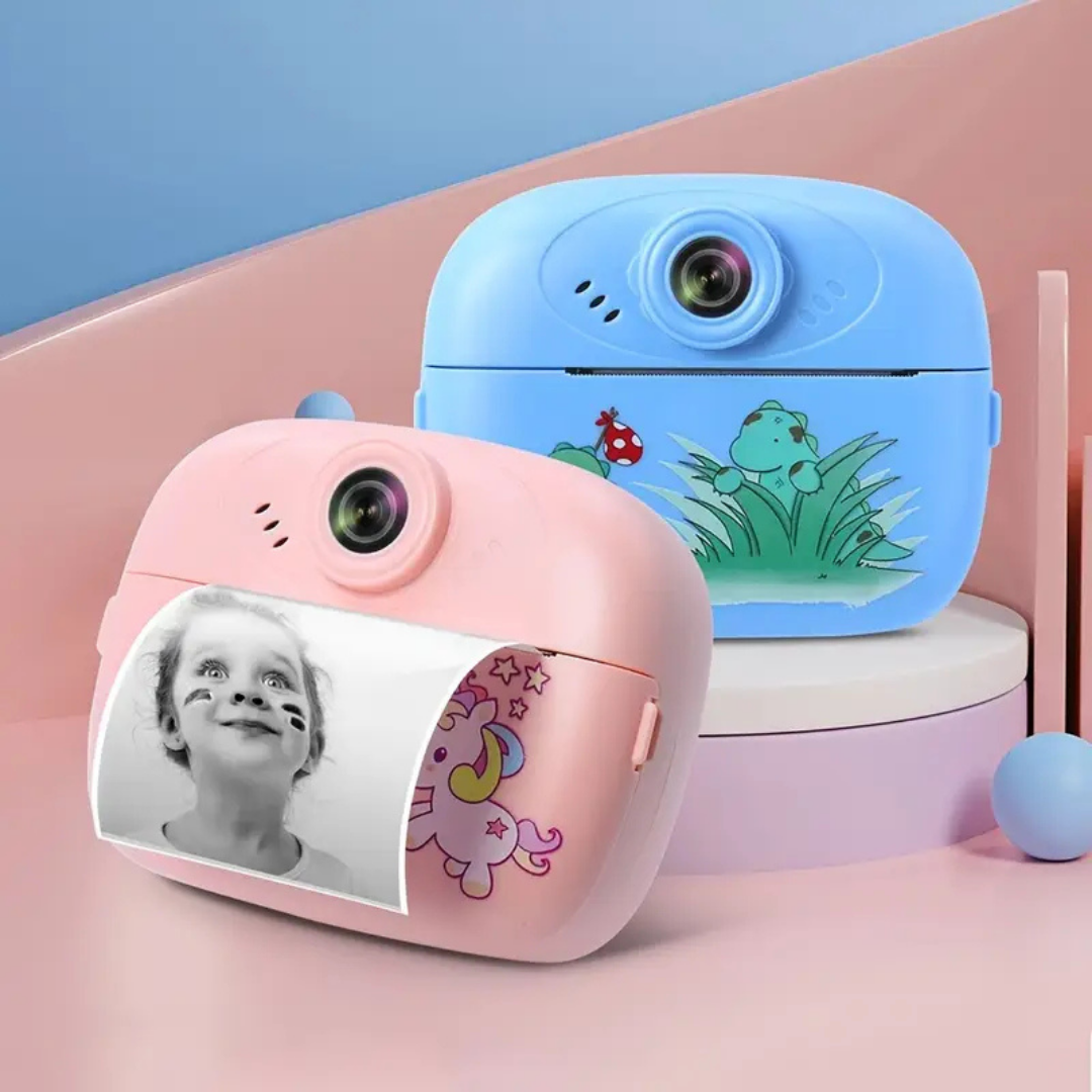 📸💖 Cámara Instantánea Infantil con Impresora Térmica – ¡Captura la Diversión al Instante!